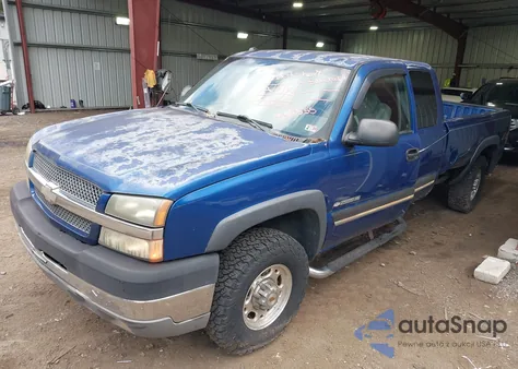 2004 Chevrolet Silverado 2500Hd Ls from USA, damaged, VIN 1GCHK29U54E145445